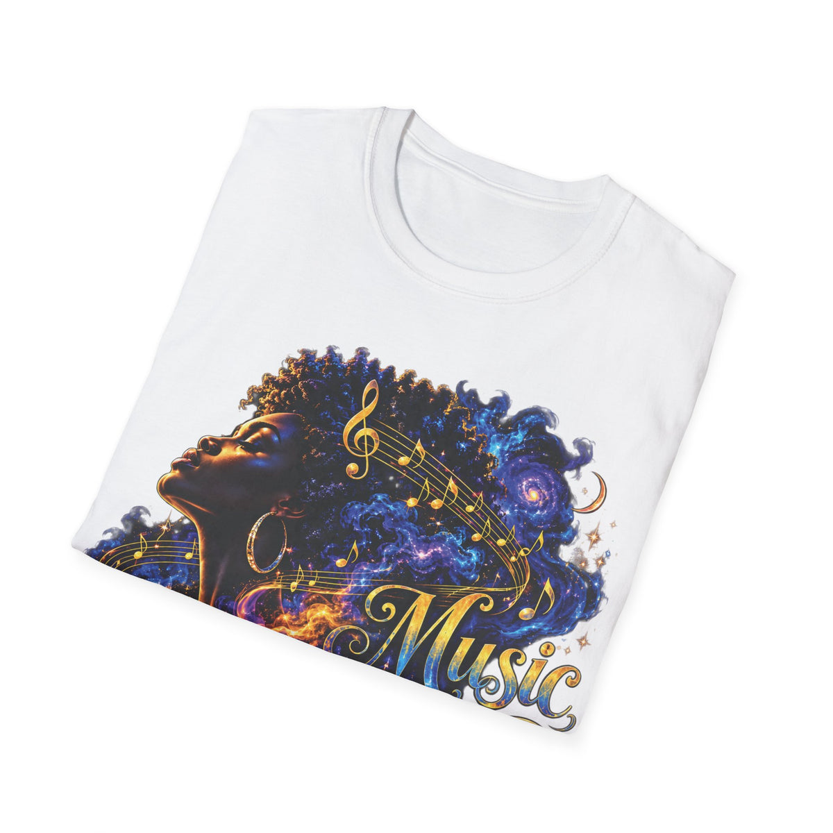Music Is in My Soul V2 (Female) – Gildan 64000 T-Shirt