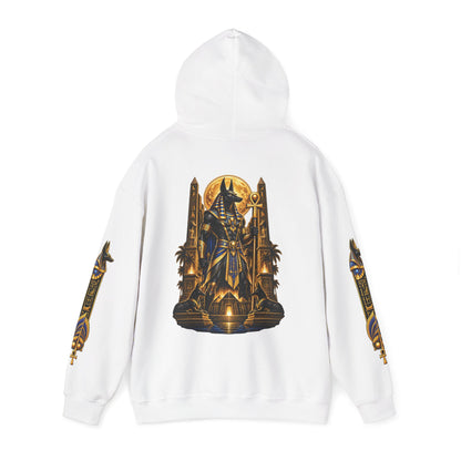 Egyptian Anubis Hoodie –  Gildan 18500 Heavy Blend Hoodie