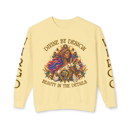 Virgo Zodiac Sweatshirt – Comfort Colors 1466 Crewneck