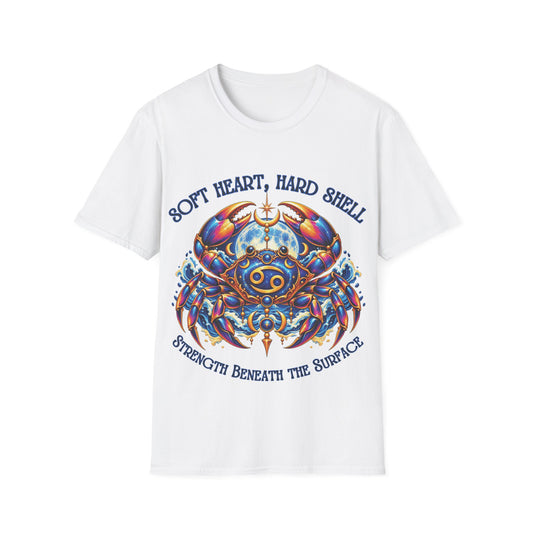 Cancer Zodiac T-Shirt – Gildan 64000 Softstyle Tee