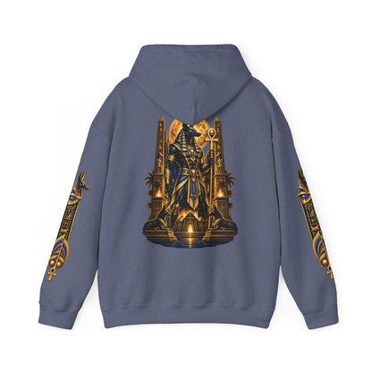 Egyptian Anubis Hoodie –  Gildan 18500 Heavy Blend Hoodie