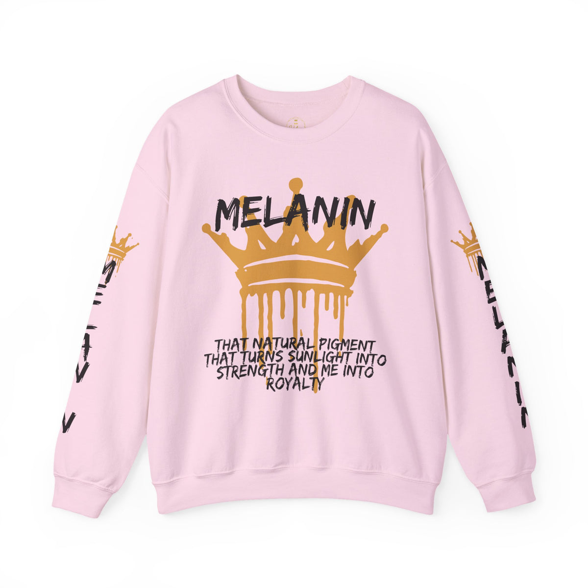 Melanin Is Royalty – Gildan 18000 Heavy Blend™ Crewneck Sweatshirt