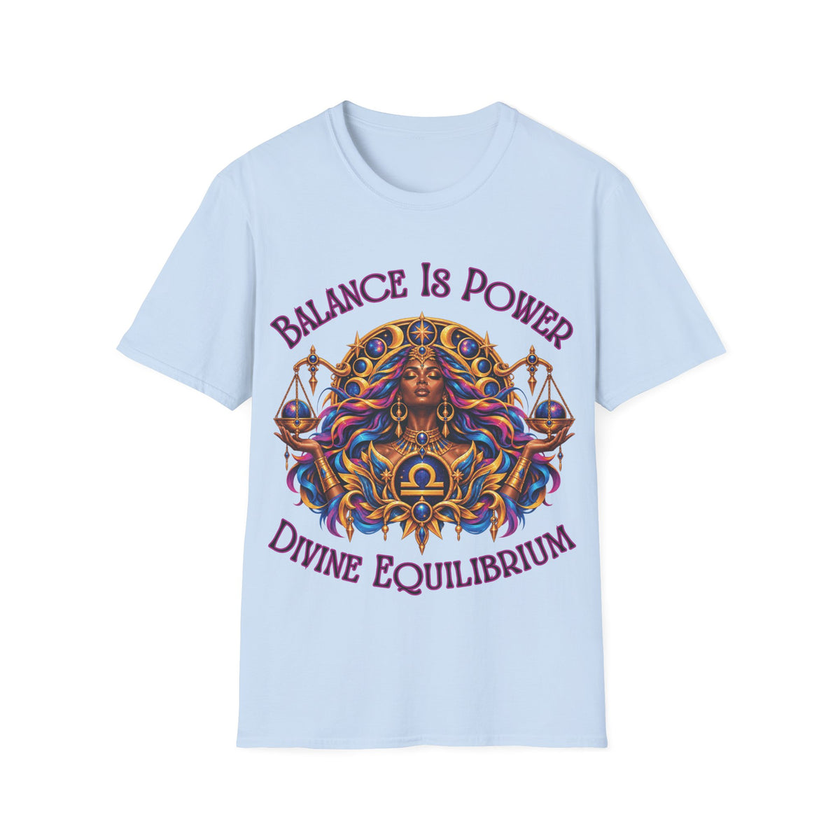 Libra Zodiac T-Shirt – Gildan 64000 Softstyle Tee