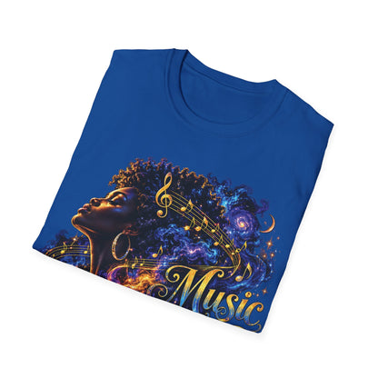 Music Is in My Soul V2 (Female) – Gildan 64000 T-Shirt