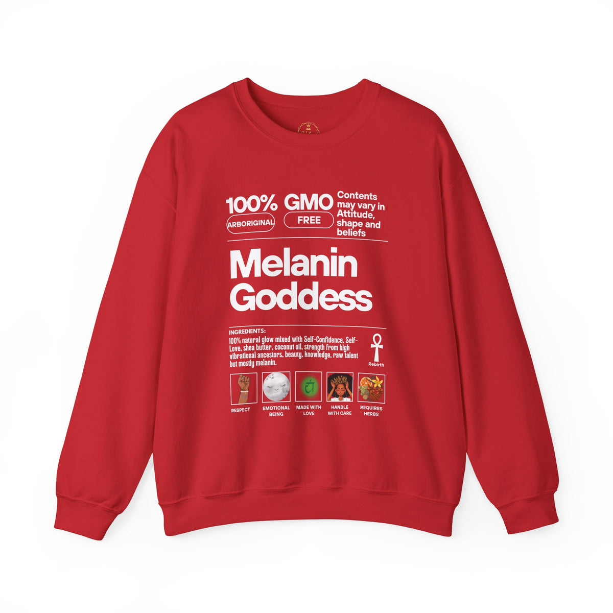 Melanin Goddess – Gildan Heavy Blend™ 18000 Crewneck Sweatshirt