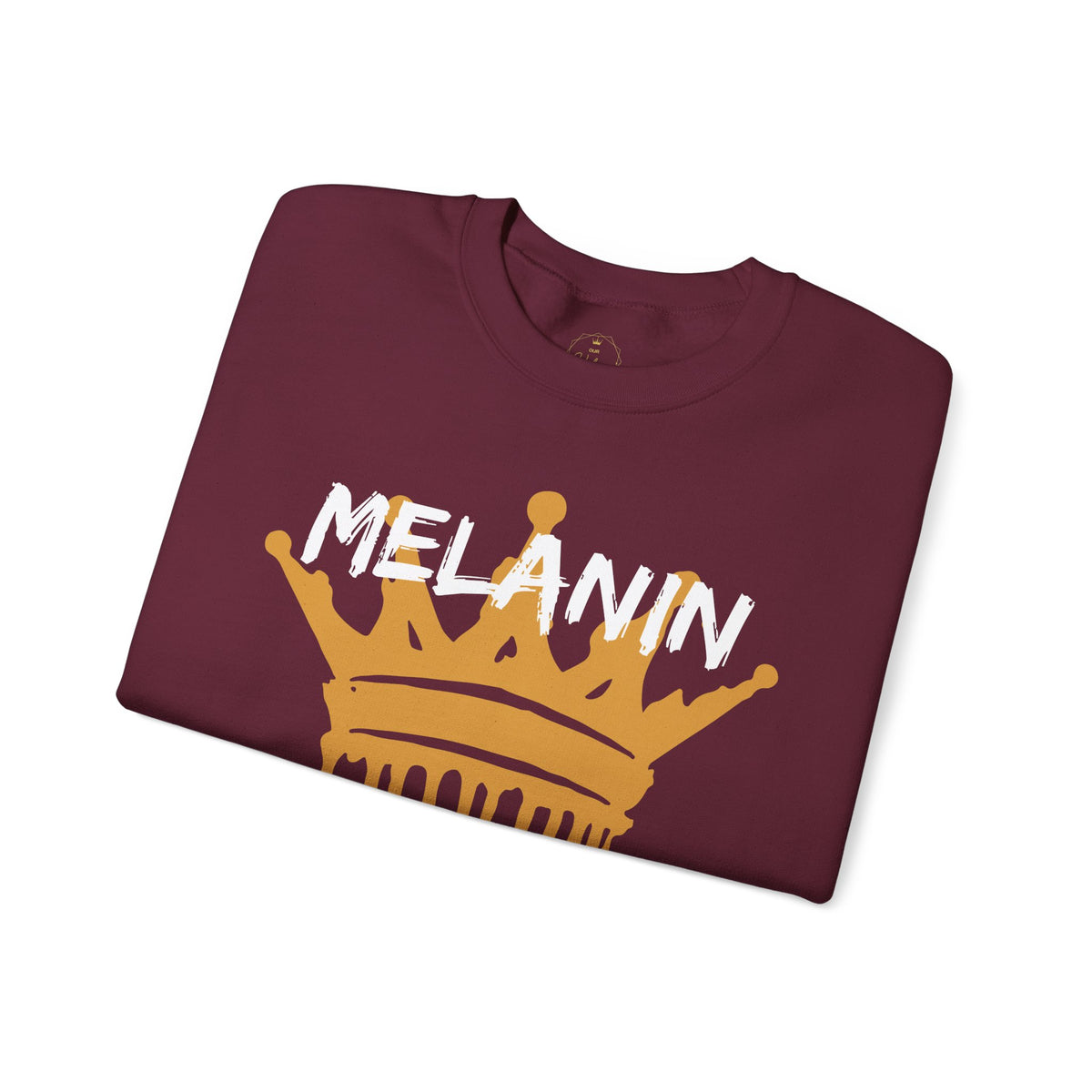 Melanin Is Royalty – Gildan 18000 Heavy Blend™ Crewneck Sweatshirt