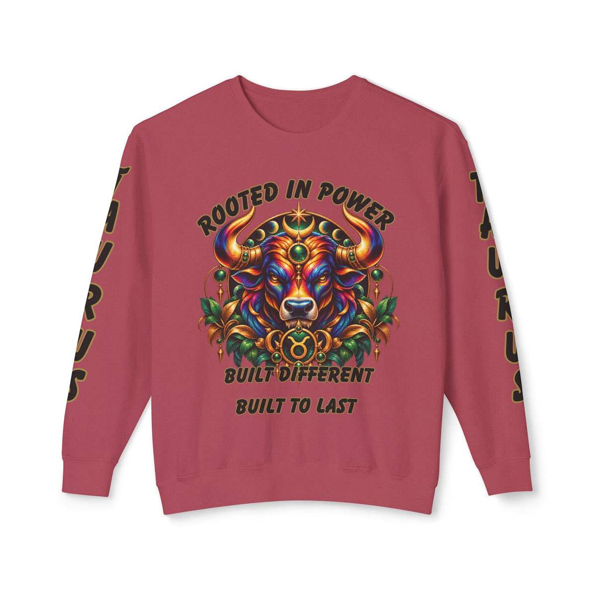 Taurus Zodiac Sweatshirt – Comfort Colors 1466 Crewneck