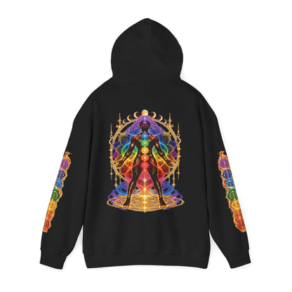 Chakra Ascension Hoodie (Male)– Gildan 18500 Heavy Blend Hoodie
