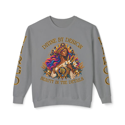 Virgo Zodiac Sweatshirt – Comfort Colors 1466 Crewneck