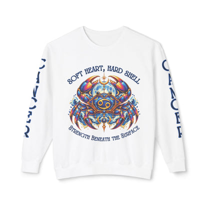 Cancer Zodiac Sweatshirt – Comfort Colors 1466 Crewneck