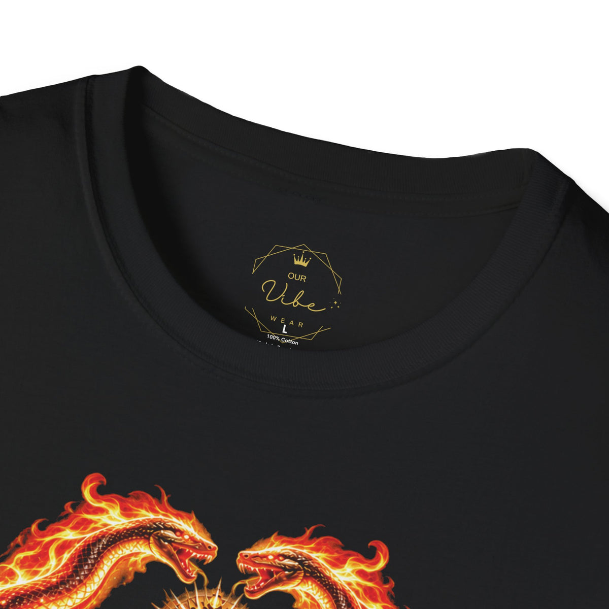 Shakti Goddess Fire — Gildan 64000 Softstyle T-Shirt