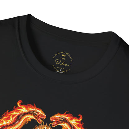 Shakti Goddess Fire — Gildan 64000 Softstyle T-Shirt