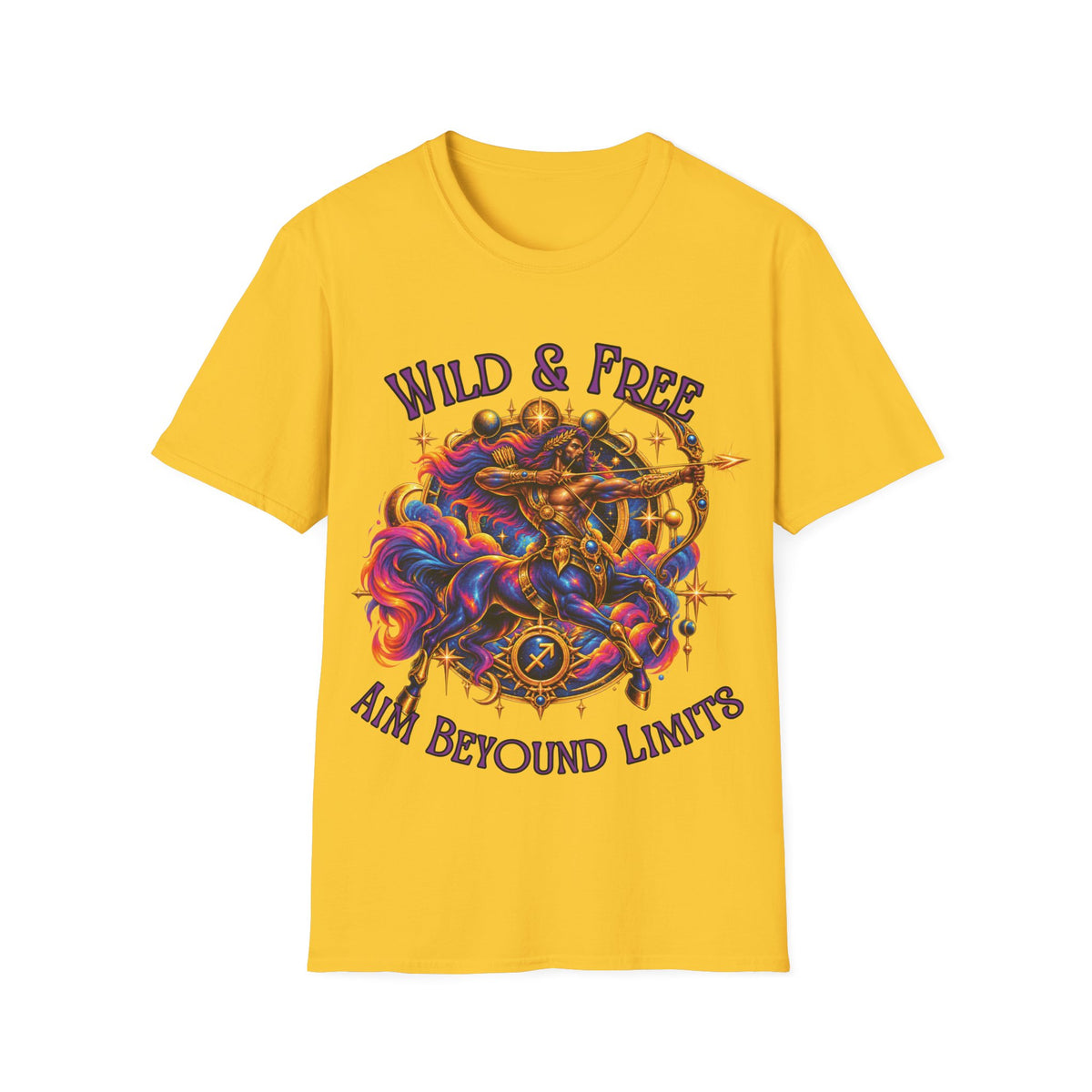 Sagittarius Zodiac T-Shirt – Gildan 64000 Softstyle Tee