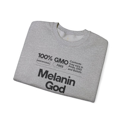 Melanin God – Gildan Heavy Blend™ 18000 Crewneck Sweatshirt
