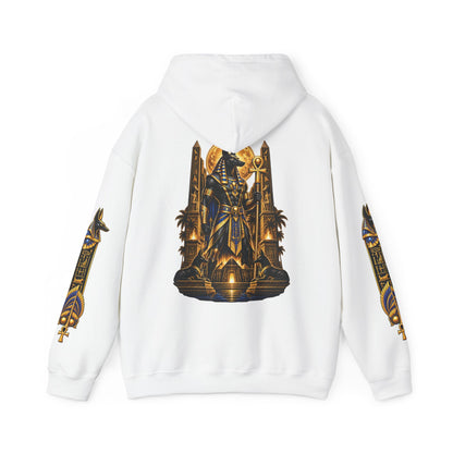 Egyptian Anubis Hoodie –  Gildan 18500 Heavy Blend Hoodie