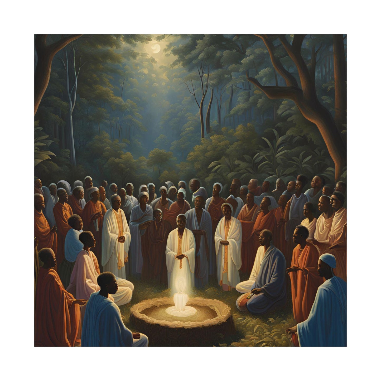 Ancestral Prayer Matte Poster