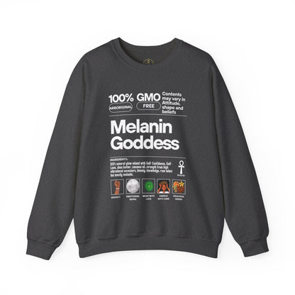 Melanin Goddess – Gildan Heavy Blend™ 18000 Crewneck Sweatshirt