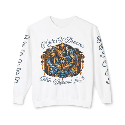 Pisces Zodiac Sweatshirt – Comfort Colors 1466 Crewneck