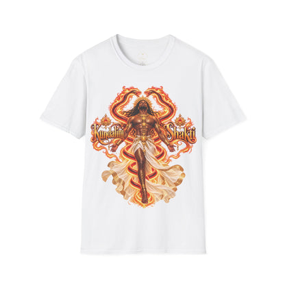 Shakti God Fire — Gildan 64000 Softstyle T-Shirt