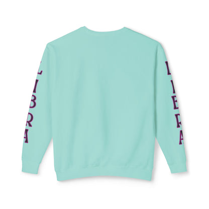 Libra Zodiac Sweatshirt – Comfort Colors 1466 Crewneck