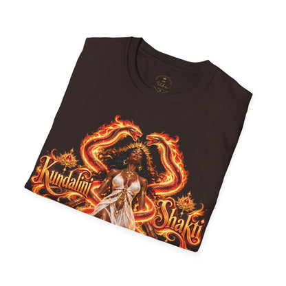 Shakti Goddess Fire — Gildan 64000 Softstyle T-Shirt