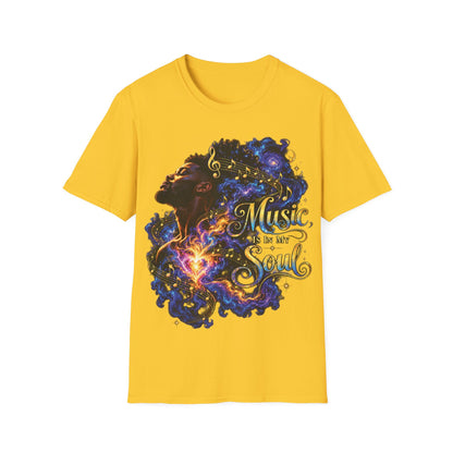 Music Is in My Soul V2 (Male)– Gildan 64000 T-Shirt