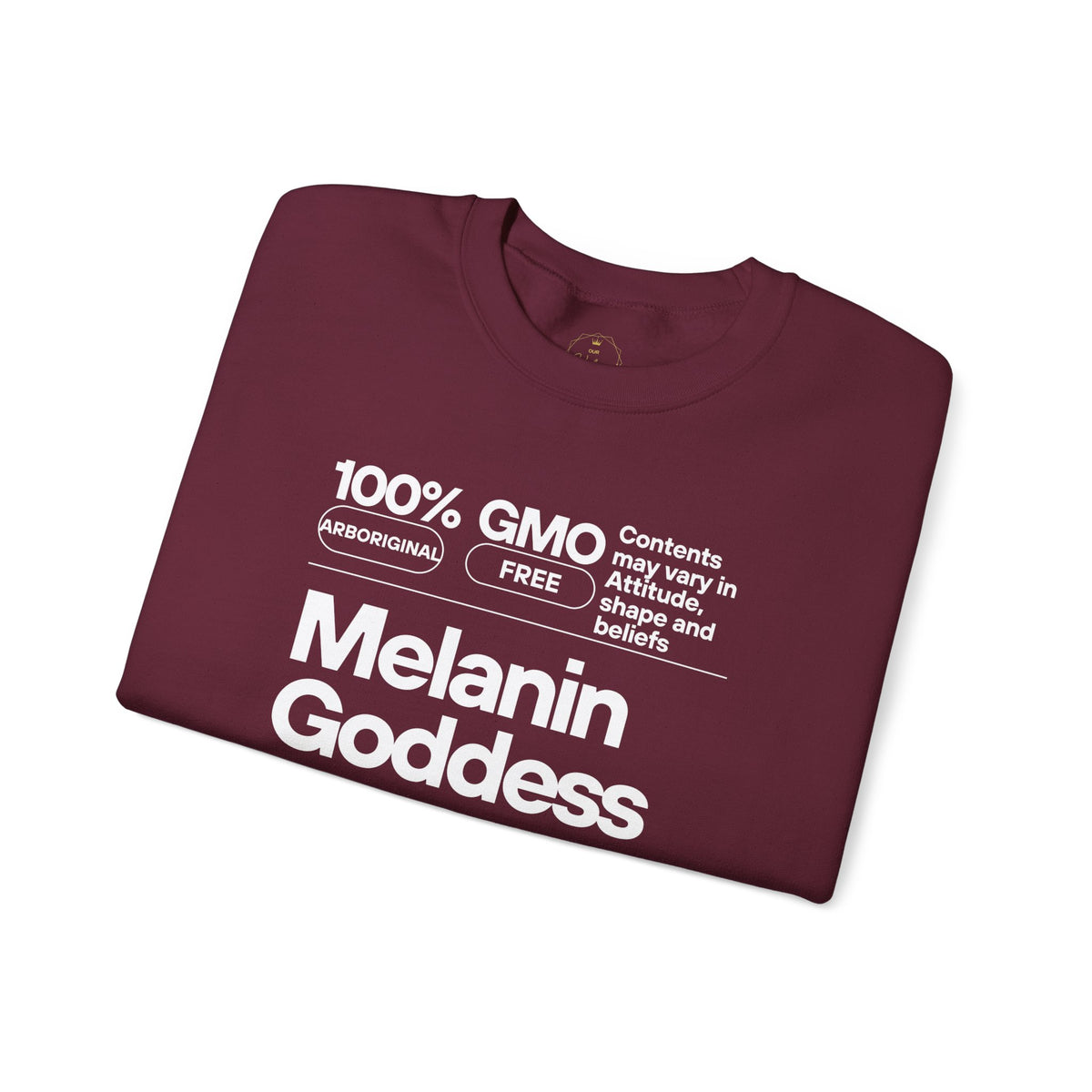 Melanin Goddess – Gildan Heavy Blend™ 18000 Crewneck Sweatshirt