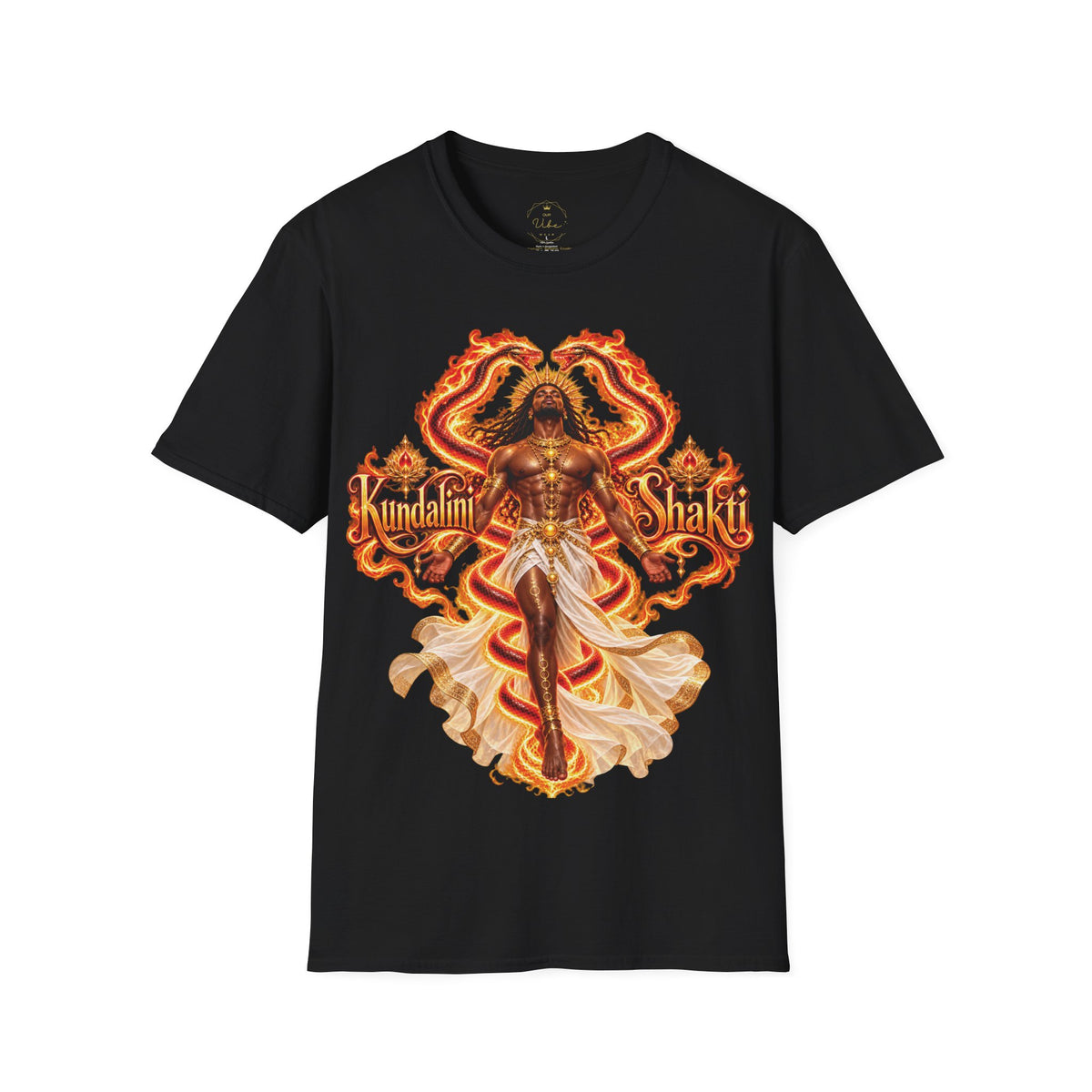 Shakti God Fire — Gildan 64000 Softstyle T-Shirt