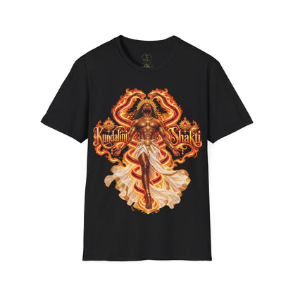 Shakti God Fire — Gildan 64000 Softstyle T-Shirt