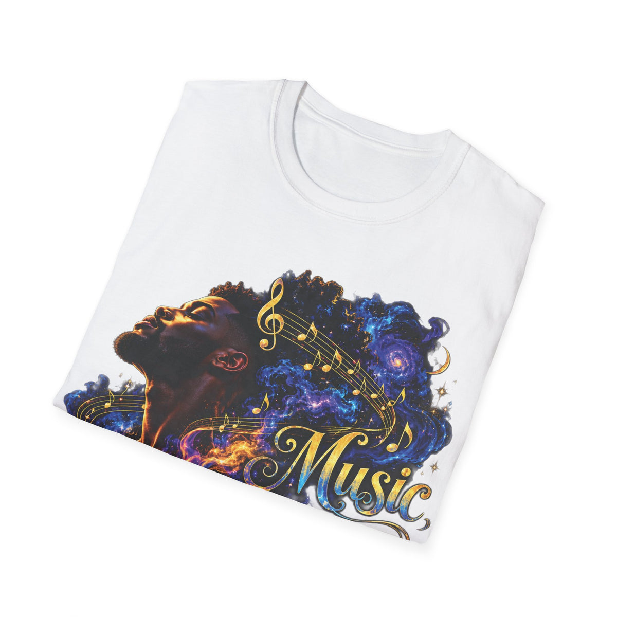Music Is in My Soul V2 (Male)– Gildan 64000 T-Shirt