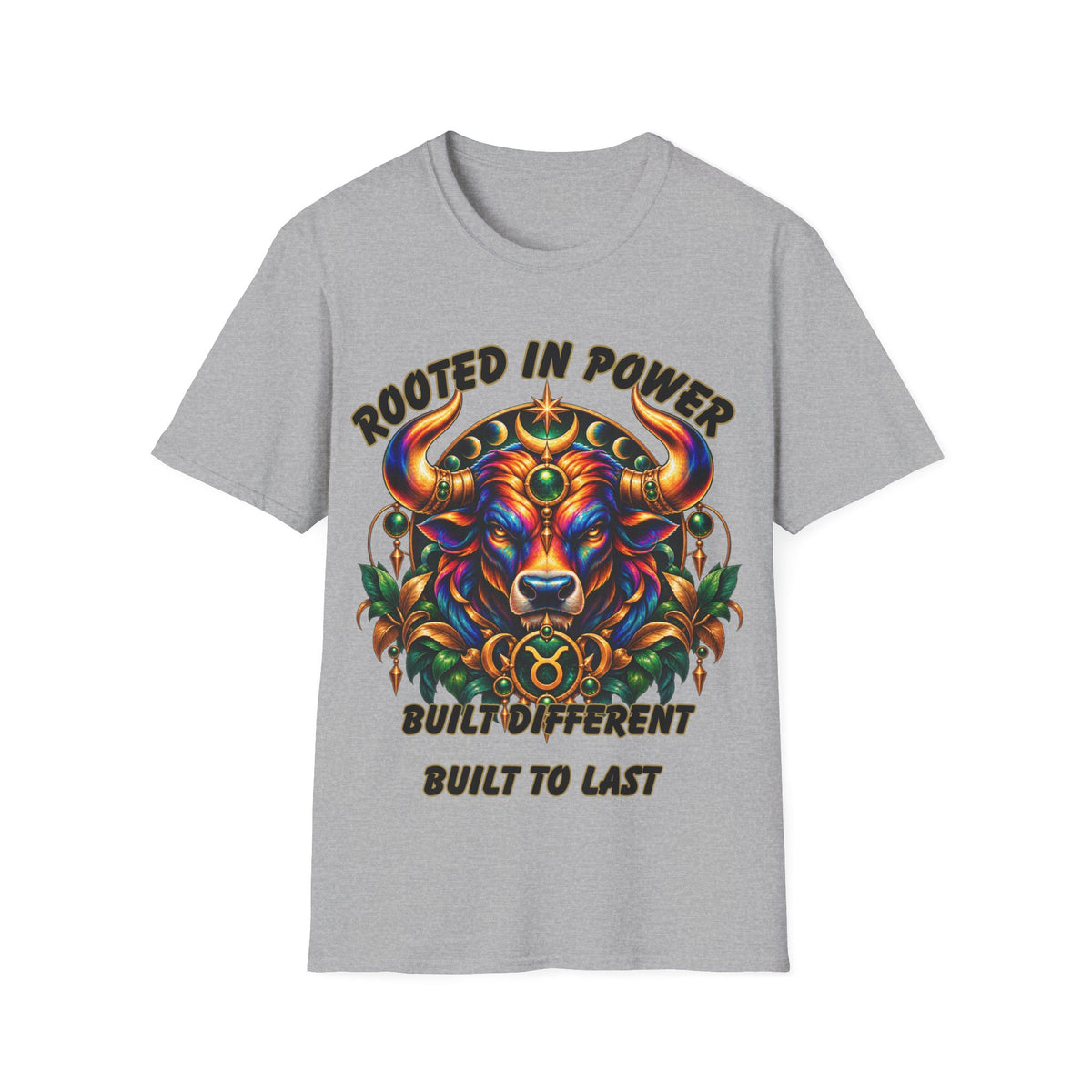 Taurus Zodiac T-Shirt – Gildan 64000 Softstyle Tee