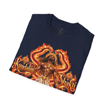 Shakti God Fire — Gildan 64000 Softstyle T-Shirt