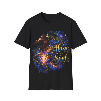 Music Is in My Soul V2 (Male)– Gildan 64000 T-Shirt