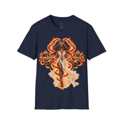 Shakti Goddess Fire — Gildan 64000 Softstyle T-Shirt
