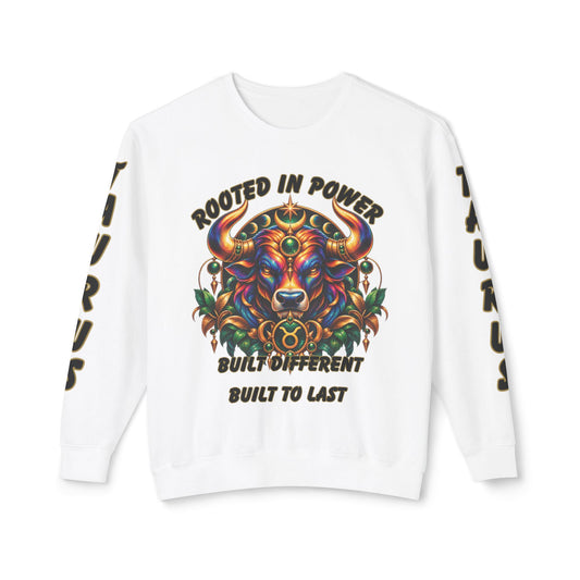 Taurus Zodiac Sweatshirt – Comfort Colors 1466 Crewneck