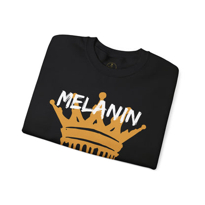Melanin Is Royalty – Gildan 18000 Heavy Blend™ Crewneck Sweatshirt