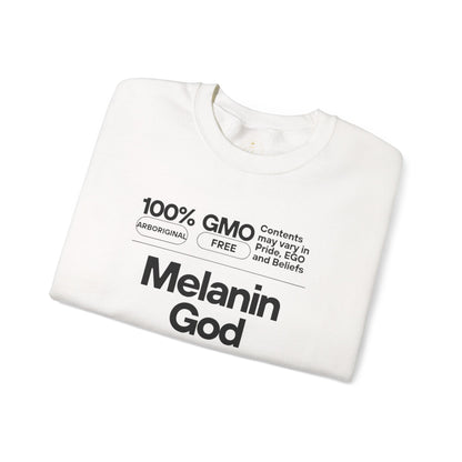 Melanin God – Gildan Heavy Blend™ 18000 Crewneck Sweatshirt