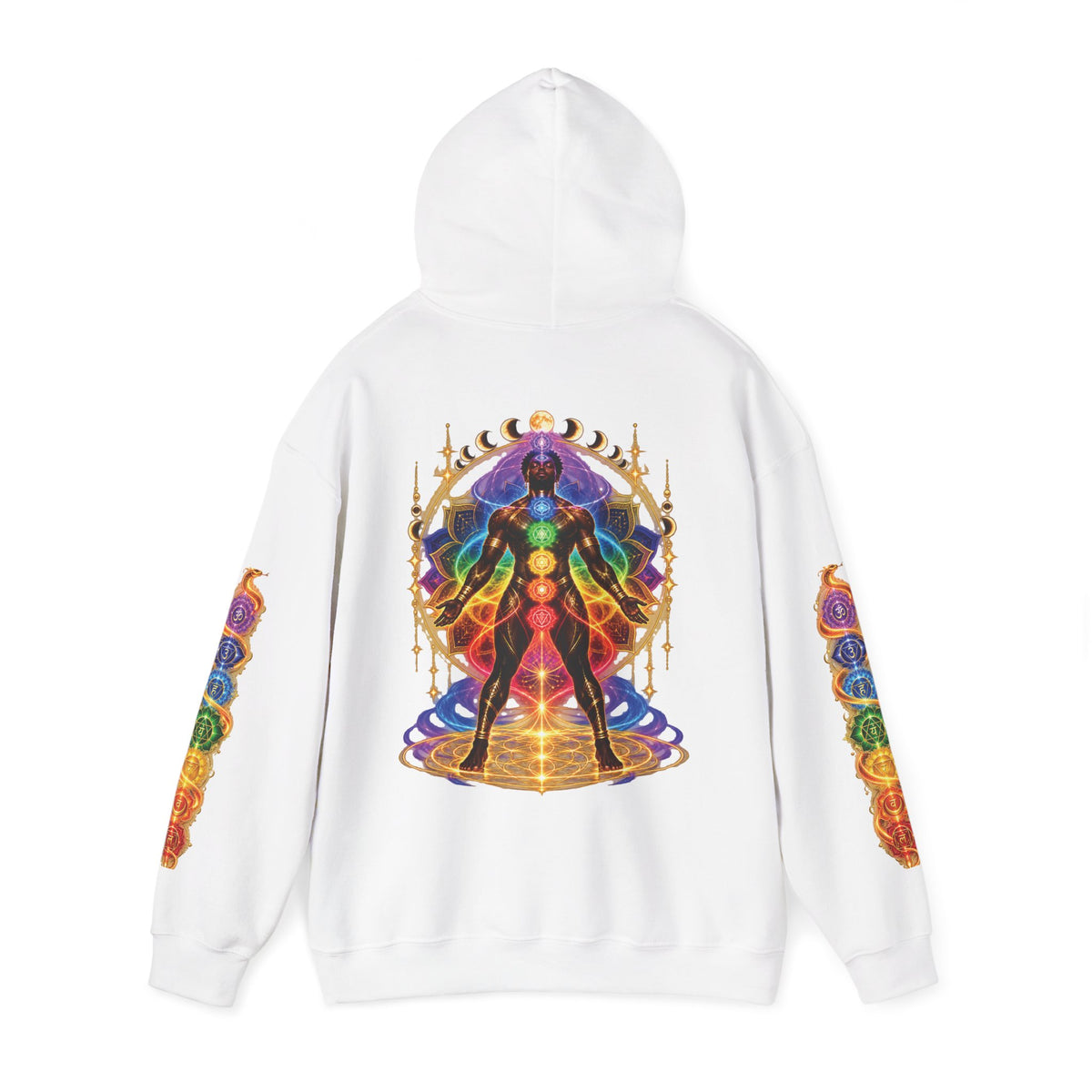 Chakra Ascension Hoodie (Male)– Gildan 18500 Heavy Blend Hoodie