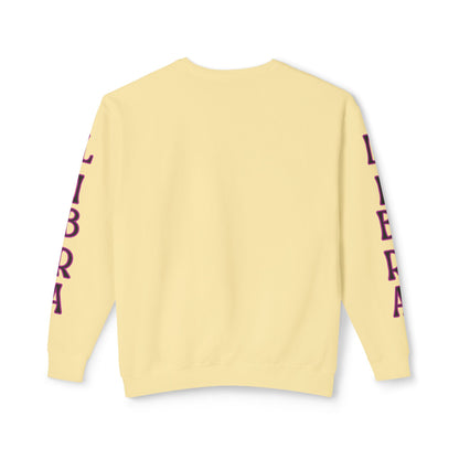 Libra Zodiac Sweatshirt – Comfort Colors 1466 Crewneck