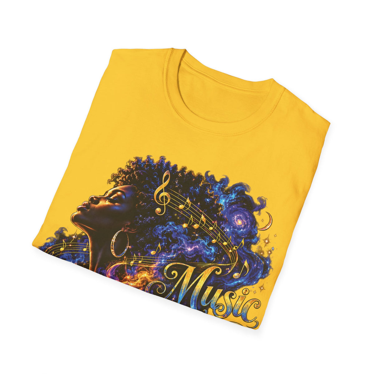 Music Is in My Soul V2 (Female) – Gildan 64000 T-Shirt