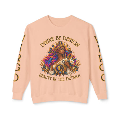 Virgo Zodiac Sweatshirt – Comfort Colors 1466 Crewneck
