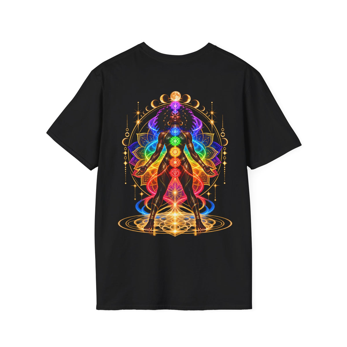 Chakra Alignment (Woman) – Gildan 64000 Softstyle T-Shirt