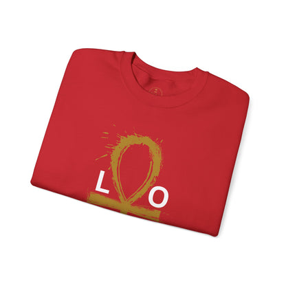 Ankh of Love – Gildan Heavy Blend™ Crewneck Sweatshirt