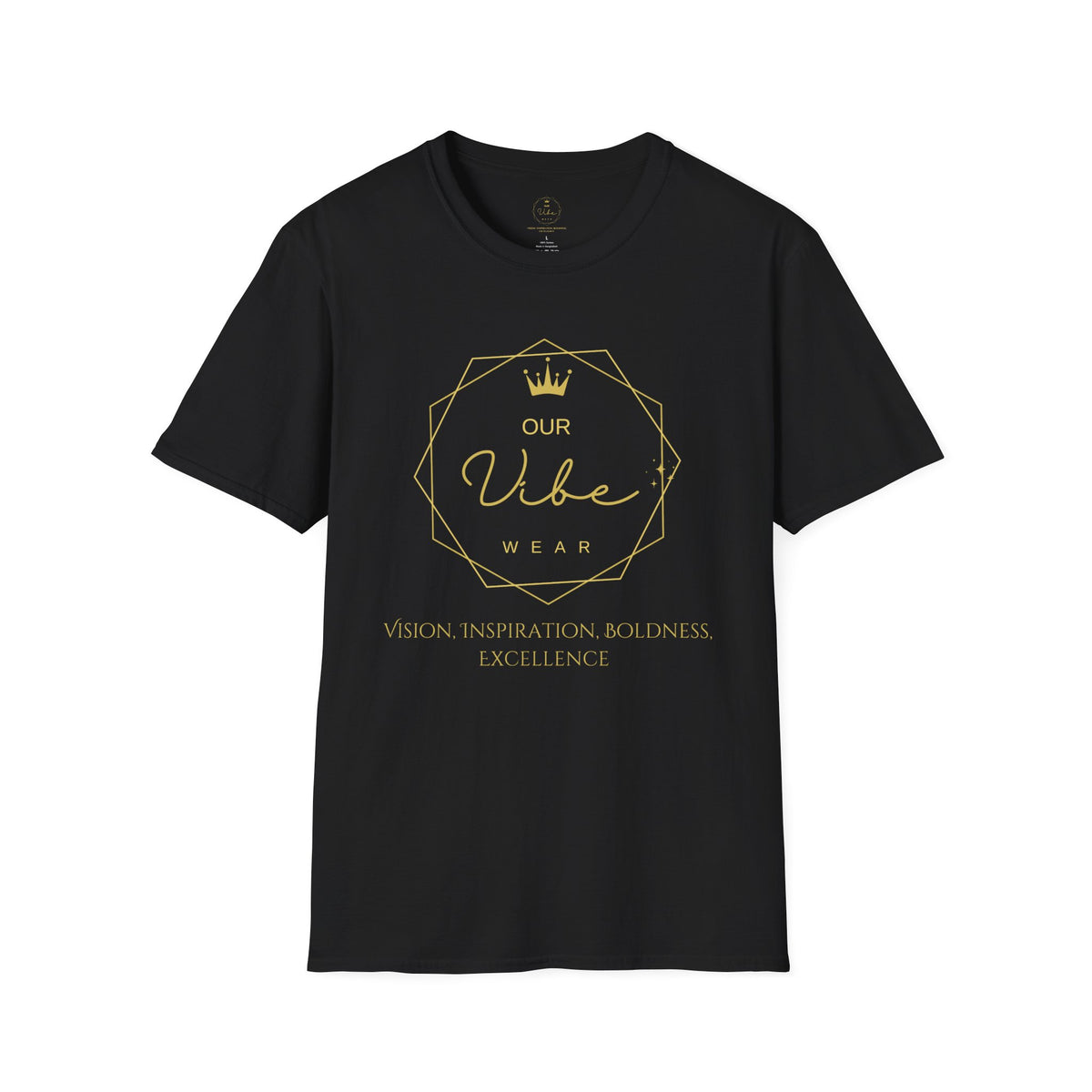 Our Vibe Wear Signature Logo T-Shirt – Gildan 6400
