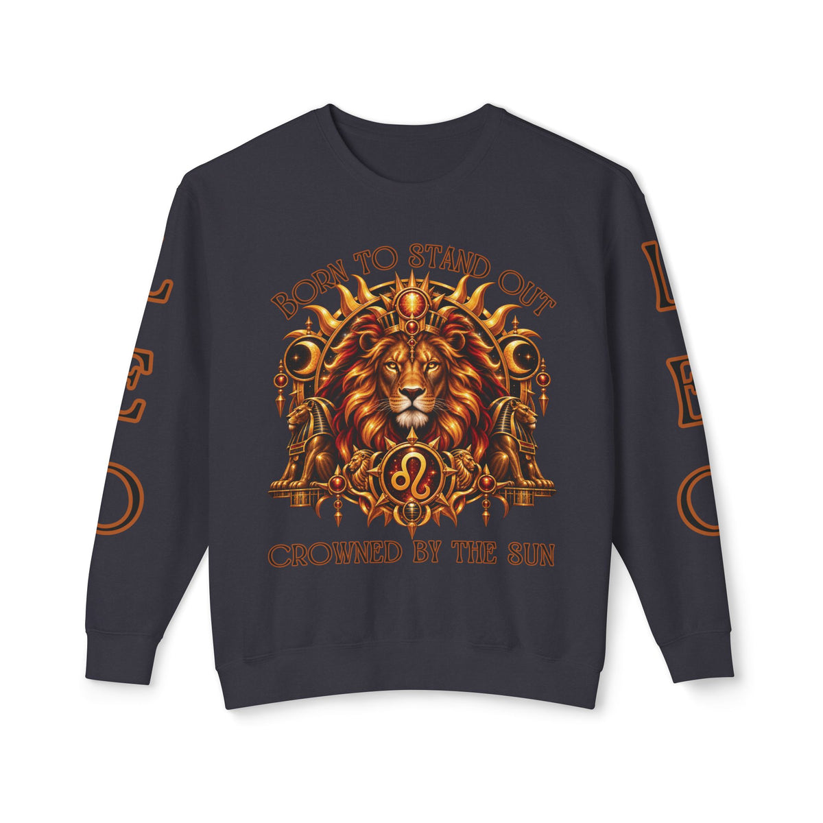 Leo Zodiac Sweatshirt – Comfort Colors 1466 Crewneck