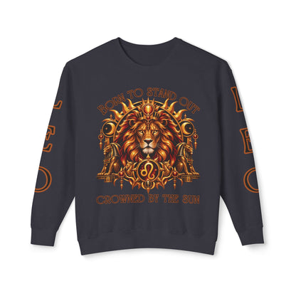 Leo Zodiac Sweatshirt – Comfort Colors 1466 Crewneck