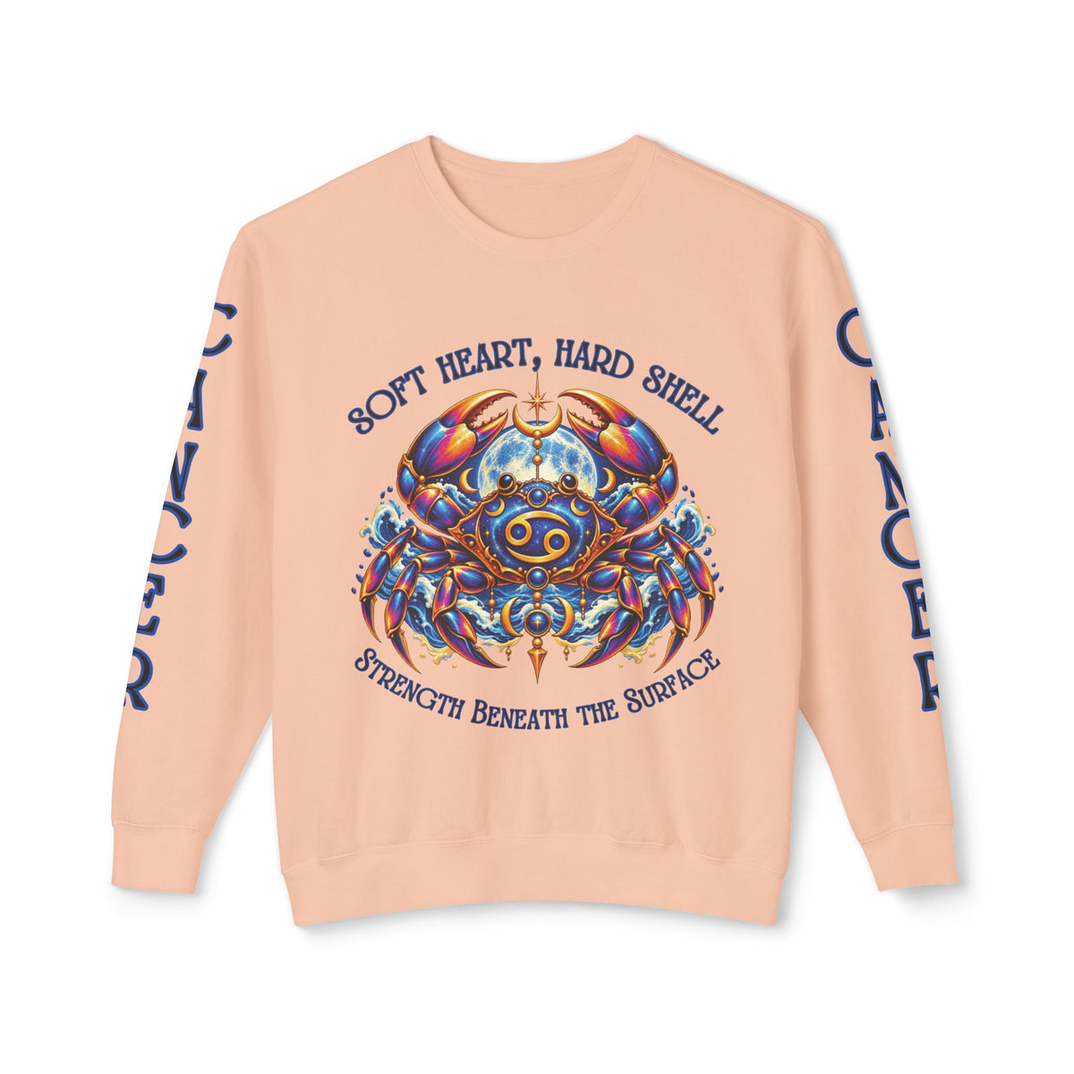 Cancer Zodiac Sweatshirt – Comfort Colors 1466 Crewneck