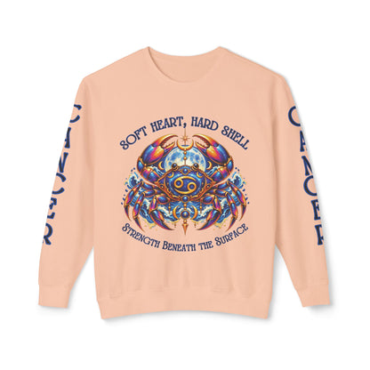 Cancer Zodiac Sweatshirt – Comfort Colors 1466 Crewneck
