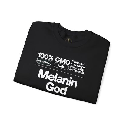 Melanin God – Gildan Heavy Blend™ 18000 Crewneck Sweatshirt