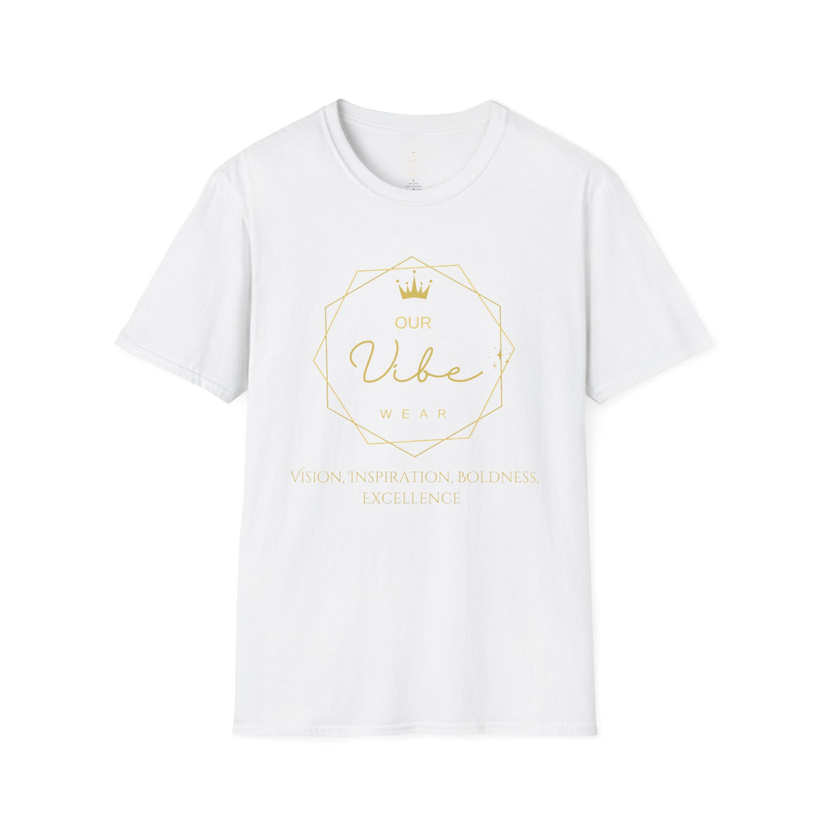 Our Vibe Wear Signature Logo T-Shirt – Gildan 6400